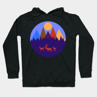 Mountain Scene #8 Hoodie